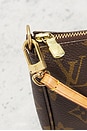 view 7 of 8 Louis Vuitton Monogram Pochette Accessoires Shoulder Bag in Brown
