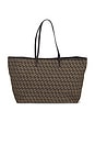 view 1 of 8 Fendi Zucca Roll Tote Bag in Brown