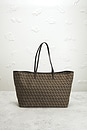 view 2 of 8 Fendi Zucca Roll Tote Bag in Brown