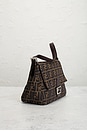 view 4 of 10 Fendi Zucca Mama Forever Baguette Shoulder Bag in Tobacco Brown