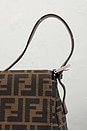view 8 of 10 Fendi Zucca Mama Forever Baguette Shoulder Bag in Tobacco Brown
