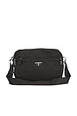 view 1 of 8 Prada Tessuto Messenger Bag in Black