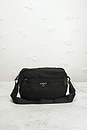 view 2 of 8 Prada Tessuto Messenger Bag in Black
