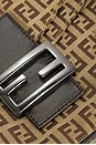 view 6 of 8 Fendi Zucchino Baguette Shoulder Bag in Brown
