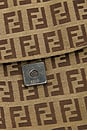view 7 of 8 Fendi Zucchino Baguette Shoulder Bag in Brown