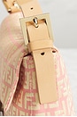 view 9 of 9 Fendi Zucchino Baguette Shoulder Bag in Pink
