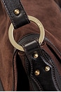 view 7 of 9 Fendi Suede Chef Shoulder Bag in Brown