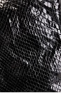 view 8 of 9 Fendi Snakeskin Baguette Shoulder Bag in Black