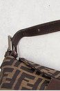 view 8 of 8 Fendi Zucca Mama Baguette Shoulder Bag in Brown