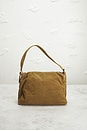 view 3 of 8 Fendi Corduroy Mama Baguette Shoulder Bag in Brown