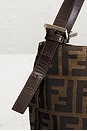 view 8 of 9 Fendi Zucca Shoulder Bag in Brown