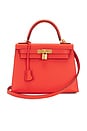 view 1 of 7 Hermes Epsom Kelly 28 Handbag in Sanguine