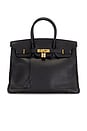 view 1 of 9 Hermes Ardennes Birkin 35 Handbag  in Noir