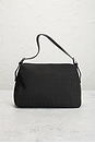 view 3 of 9 Fendi Zucchino Mama Baguette Shoulder Bag in Black