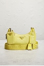 view 2 of 9 Prada Re-Edition 2005 Re-Nylon Shoulder Bag in Yellow