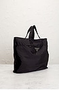 view 4 of 7 Prada Tessuto Shopping Tote Bag in Black