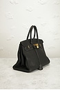 view 4 of 9 Hermes Togo Birkin 35 Retourne Handbag in Noir