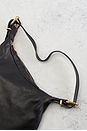 view 6 of 7 Fendi Selleria Oyster Shoulder Bag in Black