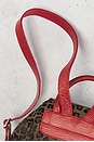view 7 of 8 Fendi Leopard Backpack in Brown