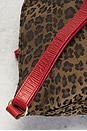 view 8 of 8 Fendi Leopard Backpack in Brown