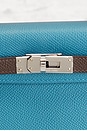 view 7 of 7 Hermes Epsom Kelly 20 Handbag in Bleu Jean, Sesame, & Ecorce
