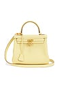 view 1 of 9 Hermes Swift Kelly 25 Handbag in Jaune Poussin