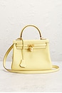 view 2 of 9 Hermes Swift Kelly 25 Handbag in Jaune Poussin