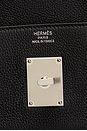 view 6 of 8 Hermes Toile & Evercolor Haut A Courroies Birkin 40 Handbag in Noir
