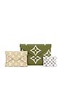 view 1 of 9 Louis Vuitton Monogram Giant Kirigami Pochette Set in Multicolor