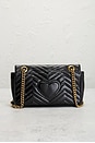 view 3 of 9 Gucci GG Marmont Shoulder Bag in Black