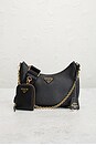 view 2 of 8 Prada Saffiano Re-Edition 2005 Shoulder Bag in Black