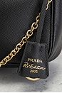 view 7 of 8 Prada Saffiano Re-Edition 2005 Shoulder Bag in Black