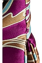 view 10 of 10 Fendi Satin Psychedelic Print Baguette Shoulder Bag in Multicolor