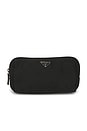 view 1 of 8 Prada Tessuto Pouch in Black