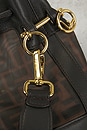 view 6 of 8 Fendi Mesh F Is Fendi Ff 1964 Mini Mon Tresor Bucket Bag in Marrone, Black, & Ebano