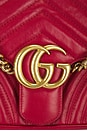 view 6 of 8 SAC GUCCI in Hibiscus Red
