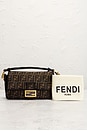 view 10 of 9 Fendi FF 1974 Re-Edition Baguette Shoulder Bag in Tobacco Brown