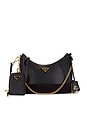 view 1 of 9 Prada Saffiano Re-Edition 2005 Shoulder Bag in Black