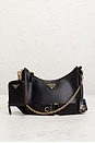 view 2 of 9 Prada Saffiano Re-Edition 2005 Shoulder Bag in Black