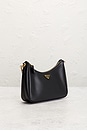 view 5 of 9 Prada Saffiano Re-Edition 2005 Shoulder Bag in Black