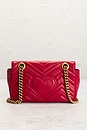 view 4 of 8 Gucci Mini GG Marmont Shoulder Bag in Hibiscus Red