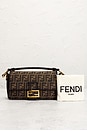 view 9 of 8 Fendi FF 1974 Re-Edition Baguette Shoulder Bag in Tobacco Brown