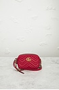 view 2 of 8 Gucci GG Marmont Shoulder Bag in Hibiscus Red