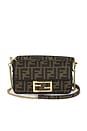 view 1 of 9 Fendi Mini FF 1974 Baguette Shoulder Bag in Brown