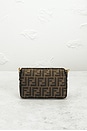 view 4 of 9 Fendi Mini FF 1974 Baguette Shoulder Bag in Brown
