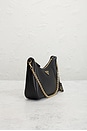 view 4 of 7 Prada Saffiano Re-Edition 2005 Shoulder Bag in Black