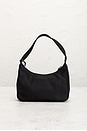 view 4 of 9 Prada Mini Re-Edition 2000 Re-Nylon Shoulder Bag in Black