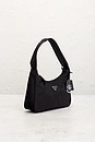 view 5 of 9 Prada Mini Re-Edition 2000 Re-Nylon Shoulder Bag in Black