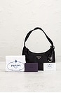 view 10 of 9 Prada Mini Re-Edition 2000 Re-Nylon Shoulder Bag in Black