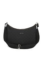 view 1 of 8 Gucci Half Moon Hobo Bag in Black